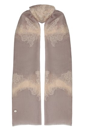 Женская кашемировая шаль VINTAGE SHADES светло-розового цвета по цене 33250 руб., арт. 14035 | Фото 1 Женская кашемировая шаль VINTAGE SHADES светло-розового цвета, арт. 14035 | Фото 1