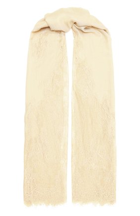 Женская шаль из шелка и шерсти VINTAGE SHADES белого цвета по цене 28750 руб., арт. 6803D | Фото 1 Женская шаль из шелка и шерсти VINTAGE SHADES белого цвета, арт. 6803D | Фото 1