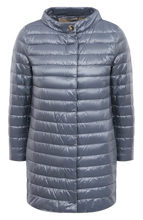 Женская пуховая куртка HERNO голубого цвета по цене 43700 руб., арт. PI0767DIC/12017 | Фото 1 Женская пуховая куртка HERNO голубого цвета, арт. PI0767DIC/12017 | Фото 1