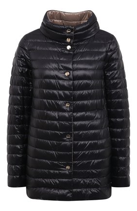 Женская пуховая куртка HERNO черного цвета по цене 52400 руб., арт. PI1234D/12017 | Фото 1 Женская пуховая куртка HERNO черного цвета, арт. PI1234D/12017 | Фото 1