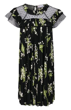 Женское платье REDVALENTINO разноцветного цвета по цене 42750 руб., арт. VR3MJ06J/5PN | Фото 1 Женское платье REDVALENTINO разноцветного цвета, арт. VR3MJ06J/5PN | Фото 1 (Длина Ж (юбки, платья, шорты): До колена; Случай: Повседневный; Материал внешний: Синтетический материал; Стили: Романтичный; Женское Кросс-КТ: Платье-одежда; Рукава: Короткие)