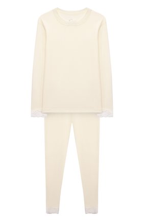 Мужского комплект из лонгслива и брюк WOOL&COTTON бежевого цвета по цене 7320 руб., арт. BJGFPK | Фото 1 Мужского комплект из лонгслива и брюк WOOL&COTTON бежевого цвета, арт. BJGFPK | Фото 1