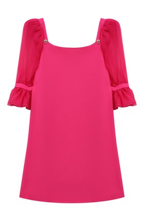 Детское платье VERSACE фуксия цвета по цене 48400 руб., арт. 1000020/1A00030/8A-14A | Фото 1 Детское платье VERSACE фуксия цвета, арт. 1000020/1A00030/8A-14A | Фото 1