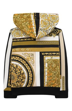 Детский хлопковая толстовка VERSACE разноцветного цвета по цене 25800 руб., арт. 1000342/1A00265/4A-6A | Фото 2 Детский хлопковая толстовка VERSACE разноцветного цвета, арт. 1000342/1A00265/4A-6A | Фото 2