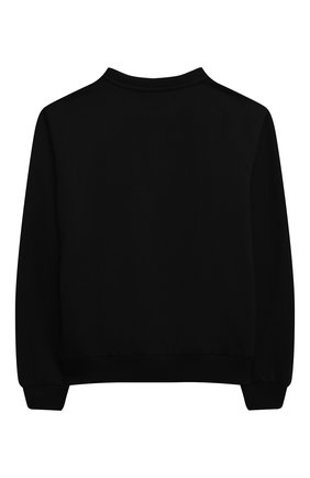 Детский хлопковый свитшот VERSACE черного цвета по цене 22200 руб., арт. 1000349/1A00289/8A-14A | Фото 2 Детский хлопковый свитшот VERSACE черного цвета, арт. 1000349/1A00289/8A-14A | Фото 2