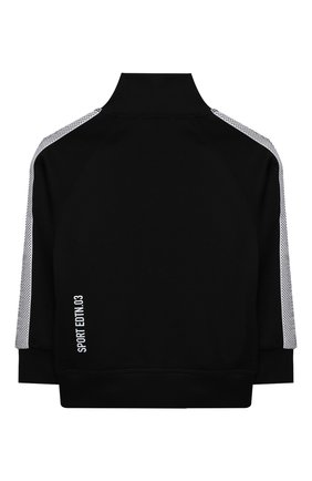 Детский толстовка DSQUARED2 черного цвета по цене 17150 руб., арт. DQ0014-D003S | Фото 2 Детский толстовка DSQUARED2 черного цвета, арт. DQ0014-D003S | Фото 2