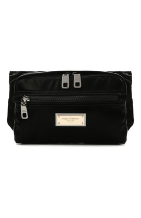 Мужская поясная сумка nero sicilia dna DOLCE & GABBANA черного цвета по цене 51800 руб., арт. BM1967/A0243 | Фото 1 Мужская поясная сумка nero sicilia dna DOLCE & GABBANA черного цвета, арт. BM1967/A0243 | Фото 1