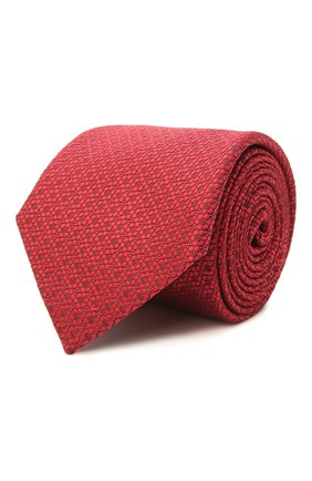 Мужской шелковый галстук CANALI красного цвета по цене 11500 руб., арт. 18/HJ03119 | Фото 1 Мужской шелковый галстук CANALI красного цвета, арт. 18/HJ03119 | Фото 1