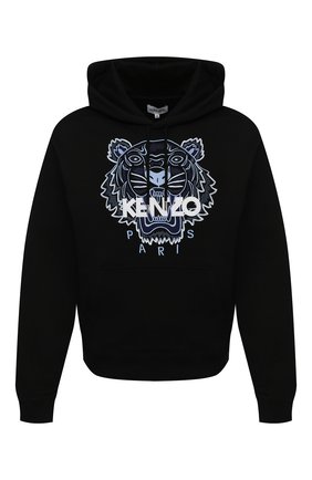 Мужской хлопковое худи KENZO черного цвета по цене 26550 руб., арт. FB55SW3104XA | Фото 1 Мужской хлопковое худи KENZO черного цвета, арт. FB55SW3104XA | Фото 1