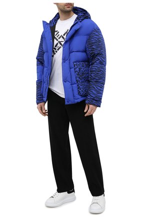 Мужская хлопковая футболка kenzo sport KENZO белого цвета по цене 9745 руб., арт. FA65TS5024SJ | Фото 2 Мужская хлопковая футболка kenzo sport KENZO белого цвета, арт. FA65TS5024SJ | Фото 2