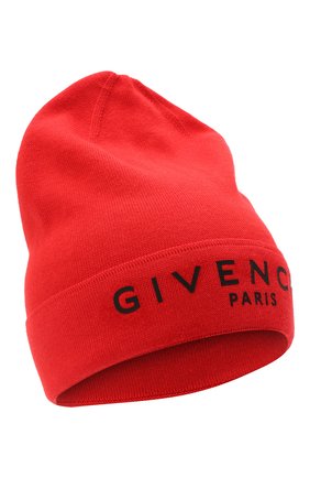 Мужская шапка из хлопка и кашемира GIVENCHY красного цвета по цене 23450 руб., арт. GVCAPP/U2014 | Фото 1 Мужская шапка из хлопка и кашемира GIVENCHY красного цвета, арт. GVCAPP/U2014 | Фото 1