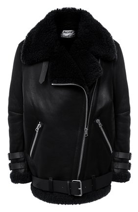 Женская дубленка ACNE STUDIOS черного цвета по цене 242000 руб., арт. 1AQ173/W | Фото 1 Женская дубленка ACNE STUDIOS черного цвета, арт. 1AQ173/W | Фото 1