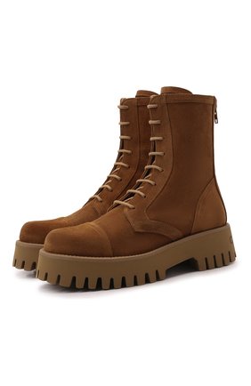 Женские кожаные ботинки CASADEI бежевого цвета по цене 58800 руб., арт. 1R256S0401RENXL2801 | Фото 1 Женские кожаные ботинки CASADEI бежевого цвета, арт. 1R256S0401RENXL2801 | Фото 1