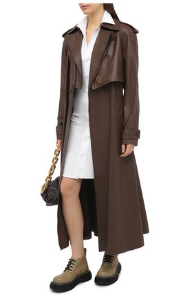 Женское хлопковое платье BOTTEGA VENETA белого цвета по цене 116500 руб., арт. 647409/VKIX0 | Фото 2 Женское хлопковое платье BOTTEGA VENETA белого цвета, арт. 647409/VKIX0 | Фото 2