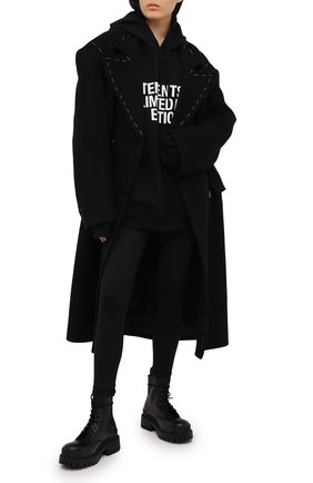 Женские леггинсы VETEMENTS черного цвета по цене 34700 руб., арт. WE51PA640B 1332/BLACK | Фото 2 Женские леггинсы VETEMENTS черного цвета, арт. WE51PA640B 1332/BLACK | Фото 2