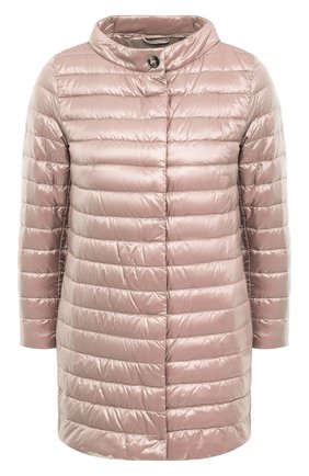 Женская пуховая куртка HERNO розового цвета по цене 43700 руб., арт. PI0767DIC/12017 | Фото 1 Женская пуховая куртка HERNO розового цвета, арт. PI0767DIC/12017 | Фото 1