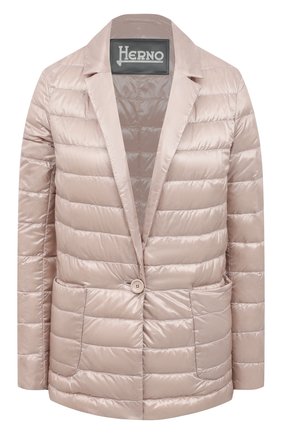 Женская куртка HERNO розового цвета по цене 44200 руб., арт. PI1230D/12017 | Фото 1 Женская куртка HERNO розового цвета, арт. PI1230D/12017 | Фото 1