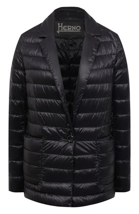 Женская куртка HERNO черного цвета по цене 44200 руб., арт. PI1230D/12017 | Фото 1 Женская куртка HERNO черного цвета, арт. PI1230D/12017 | Фото 1