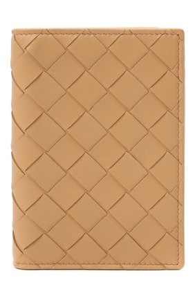 Женские кожаная обложка для паспорта BOTTEGA VENETA бежевого цвета по цене 29800 руб., арт. 608061/VCPP2 | Фото 1 Женские кожаная обложка для паспорта BOTTEGA VENETA бежевого цвета, арт. 608061/VCPP2 | Фото 1