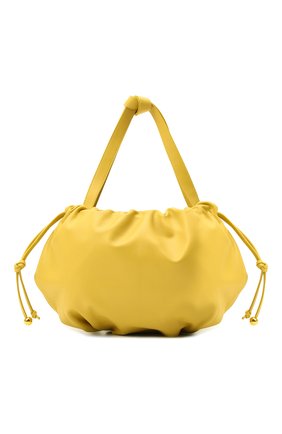 Женская сумка bulb medium BOTTEGA VENETA желтого цвета, арт. 651812/VCP40 | Фото 1 (Материал: Натуральная кожа; Размер: medium; Сумки-технические: Сумки top-handle; Региональные ограничения белый список (Axapta Mercury): RU)