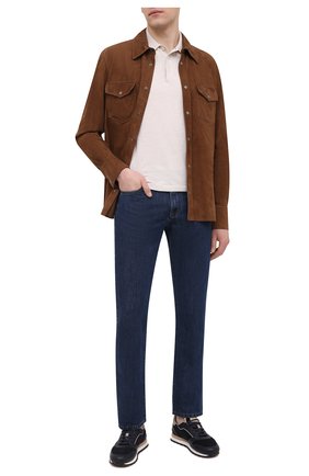 Мужские джинсы CANALI темно-синего цвета по цене 25700 руб., арт. 91700R/PD00621 | Фото 2 Мужские джинсы CANALI темно-синего цвета, арт. 91700R/PD00621 | Фото 2