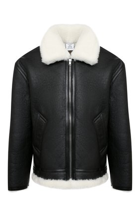 Мужская дубленка VETEMENTS черного цвета по цене 365500 руб., арт. UE51JA960B 2403/M | Фото 1 Мужская дубленка VETEMENTS черного цвета, арт. UE51JA960B 2403/M | Фото 1