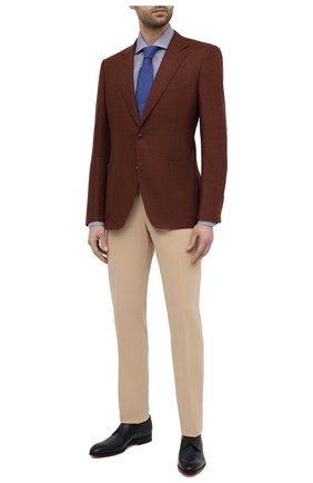 Мужская хлопковая сорочка TOM FORD синего цвета по цене 54400 руб., арт. 9FT172/94S3AX | Фото 2 Мужская хлопковая сорочка TOM FORD синего цвета, арт. 9FT172/94S3AX | Фото 2 (Манжеты: На пуговицах; Рубашки М: Slim Fit; Стили: Классический; Длина (для топов): Стандартные; Воротник: Кент; Случай: Формальный; Материал внешний: Хлопок; Рукава: Длинные; Принт: Клетка; Региональные ограничения белый список (Axapta Mercury): RU)