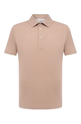 Мужское хлопковое поло BRUNELLO CUCINELLI бежевого цвета по цене 36800 руб., арт. M0T613966 | Фото 1 Мужское хлопковое поло BRUNELLO CUCINELLI бежевого цвета, арт. M0T613966 | Фото 1