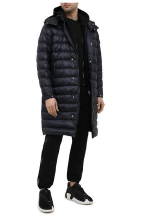 Мужская пуховик mosset MONCLER темно-синего цвета по цене 126700 руб., арт. G1-091-1D101-00-53279 | Фото 2 Мужская пуховик mosset MONCLER темно-синего цвета, арт. G1-091-1D101-00-53279 | Фото 2