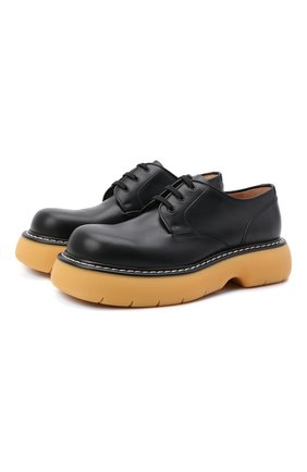 Мужские кожаные дерби bounce BOTTEGA VENETA черного цвета по цене 95400 руб., арт. 651259/V00H0 | Фото 1 Мужские кожаные дерби bounce BOTTEGA VENETA черного цвета, арт. 651259/V00H0 | Фото 1 (Материал внутренний: Натуральная кожа; Стили: Классический; Материал внешний: Кожа; Региональные ограничения белый список (Axapta Mercury): RU; Длина стельки: 28,5)