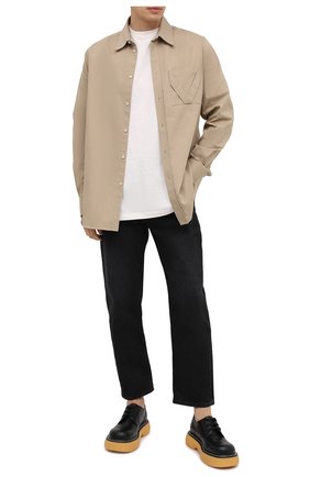 Мужские кожаные дерби bounce BOTTEGA VENETA черного цвета по цене 95400 руб., арт. 651259/V00H0 | Фото 2 Мужские кожаные дерби bounce BOTTEGA VENETA черного цвета, арт. 651259/V00H0 | Фото 2 (Материал внутренний: Натуральная кожа; Стили: Классический; Материал внешний: Кожа; Региональные ограничения белый список (Axapta Mercury): RU; Длина стельки: 28,5)