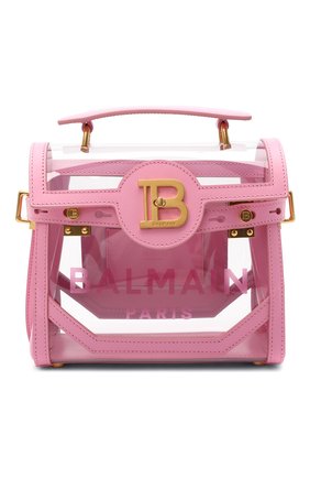 Женская сумка buzz BALMAIN розового цвета по цене 171500 руб., арт. VN1S555/KPVT | Фото 1 Женская сумка buzz BALMAIN розового цвета, арт. VN1S555/KPVT | Фото 1