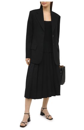 Женские кожаные босоножки amaris GIANVITO ROSSI черного цвета по цене 62450 руб., арт. G31995.45RIC.VITNER0 | Фото 2 Женские кожаные босоножки amaris GIANVITO ROSSI черного цвета, арт. G31995.45RIC.VITNER0 | Фото 2