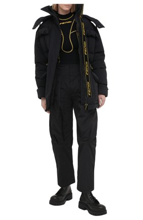 Женское боди FENDI черного цвета по цене 42500 руб., арт. FXBH90 AEQ7 | Фото 2 Женское боди FENDI черного цвета, арт. FXBH90 AEQ7 | Фото 2