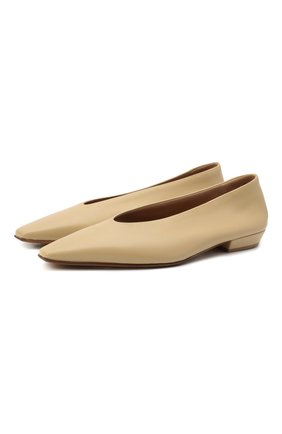 Женские кожаные балетки almond BOTTEGA VENETA бежевого цвета по цене 51500 руб., арт. 608872/VBSD0 | Фото 1 Женские кожаные балетки almond BOTTEGA VENETA бежевого цвета, арт. 608872/VBSD0 | Фото 1