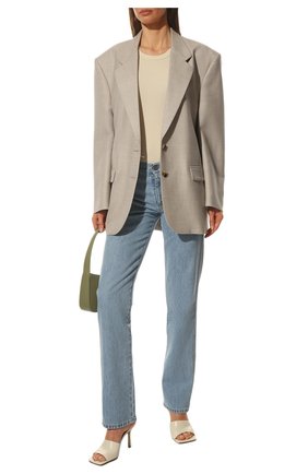 Женские кожаные мюли BOTTEGA VENETA кремвого цвета по цене 57050 руб., арт. 610538/VBSF0 | Фото 2 Женские кожаные мюли BOTTEGA VENETA кремвого цвета, арт. 610538/VBSF0 | Фото 2