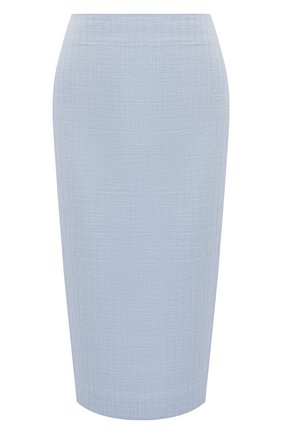 Женская юбка KITON голубого цвета по цене 79950 руб., арт. D19209K09T23 | Фото 1 Женская юбка KITON голубого цвета, арт. D19209K09T23 | Фото 1