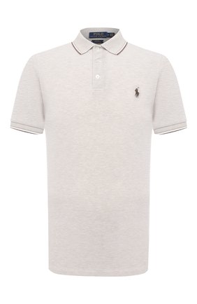 Мужское хлопковое поло POLO RALPH LAUREN бежевого цвета по цене 13100 руб., арт. 710823433 | Фото 1 Мужское хлопковое поло POLO RALPH LAUREN бежевого цвета, арт. 710823433 | Фото 1