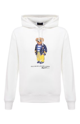 Мужской худи POLO RALPH LAUREN белого цвета по цене 19200 руб., арт. 710835785 | Фото 1 Мужской худи POLO RALPH LAUREN белого цвета, арт. 710835785 | Фото 1
