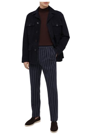 Мужская замшевая куртка RALPH LAUREN темно-синего цвета по цене 448500 руб., арт. 790799328 | Фото 2 Мужская замшевая куртка RALPH LAUREN темно-синего цвета, арт. 790799328 | Фото 2 (Кросс-КТ: Куртка; Стили: Кэжуэл; Рукава: Длинные; Мужское Кросс-КТ: Кожа и замша; Длина (верхняя одежда): До середины бедра; Материал внешний: Замша)