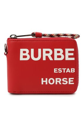 Мужской кожаное портмоне BURBERRY красного цвета по цене 33800 руб., арт. 8037589 | Фото 1 Мужской кожаное портмоне BURBERRY красного цвета, арт. 8037589 | Фото 1