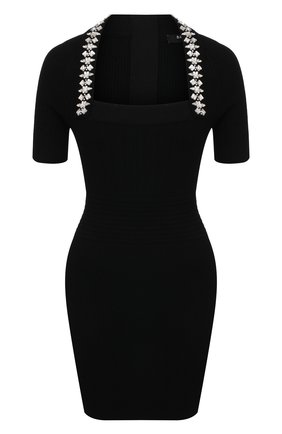 Женское платье из вискозы BALMAIN черного цвета по цене 173000 руб., арт. VF16152/K239 | Фото 1 Женское платье из вискозы BALMAIN черного цвета, арт. VF16152/K239 | Фото 1