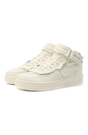 Женские кожаные кеды comme des garcons x nike COMME DES GARCONS белого цвета по цене 26800 руб., арт. GF-K108-001 | Фото 1 Женские кожаные кеды comme des garcons x nike COMME DES GARCONS белого цвета, арт. GF-K108-001 | Фото 1
