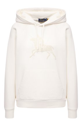 Женский хлопковое худи POLO RALPH LAUREN кремвого цвета по цене 26100 руб., арт. 211827881 | Фото 1 Женский хлопковое худи POLO RALPH LAUREN кремвого цвета, арт. 211827881 | Фото 1