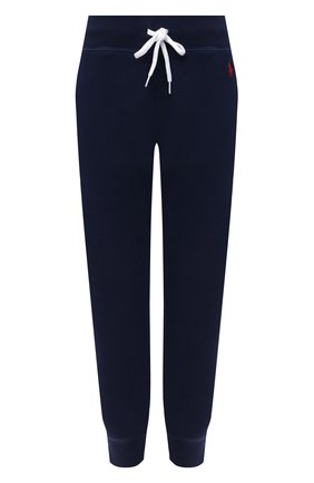 Женские хлопковые джоггеры POLO RALPH LAUREN темно-синего цвета по цене 13100 руб., арт. 211794397 | Фото 1 Женские хлопковые джоггеры POLO RALPH LAUREN темно-синего цвета, арт. 211794397 | Фото 1