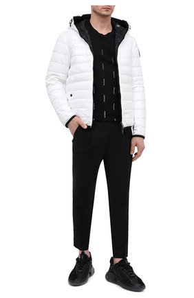 Мужские комбинированные кроссовки b-runner BALMAIN черного цвета по цене 52650 руб., арт. VM1C261/TTRM | Фото 2 Мужские комбинированные кроссовки b-runner BALMAIN черного цвета, арт. VM1C261/TTRM | Фото 2