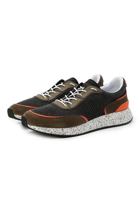 Мужские комбинированные кроссовки piuma Z ZEGNA хаки цвета по цене 26000 руб., арт. A4921X-LHCB0 | Фото 1 Мужские комбинированные кроссовки piuma Z ZEGNA хаки цвета, арт. A4921X-LHCB0 | Фото 1 (Подошва: Массивная; Материал внешний: Текстиль; Материал внутренний: Текстиль; Стили: Спорт)