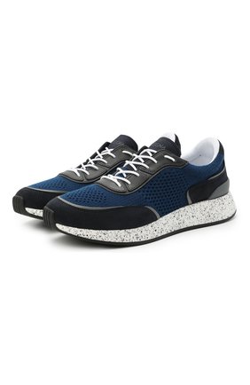Мужские комбинированные кроссовки piuma Z ZEGNA синего цвета по цене 33650 руб., арт. A4921X-LHCB0 | Фото 1 Мужские комбинированные кроссовки piuma Z ZEGNA синего цвета, арт. A4921X-LHCB0 | Фото 1 (Подошва: Массивная; Материал внутренний: Текстиль; Материал внешний: Текстиль; Стили: Спорт)