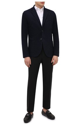 Мужские кожаные мокасины highway ERMENEGILDO ZEGNA черного цвета по цене 52400 руб., арт. A4960X-LHTAK | Фото 2 Мужские кожаные мокасины highway ERMENEGILDO ZEGNA черного цвета, арт. A4960X-LHTAK | Фото 2