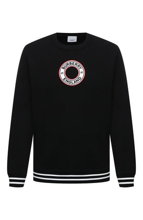 Мужской хлопковый свитшот BURBERRY черного цвета по цене 47300 руб., арт. 8037982 | Фото 1 Мужской хлопковый свитшот BURBERRY черного цвета, арт. 8037982 | Фото 1